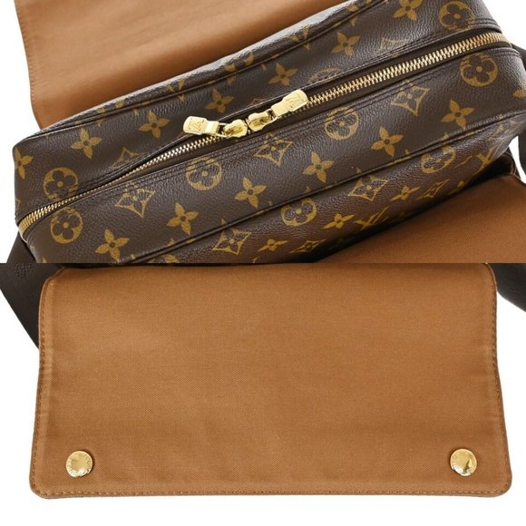LOUIS VUITTON Naviglio Shoulder Bag Monogram Leather BN France M50205 - Picture 7 of 16